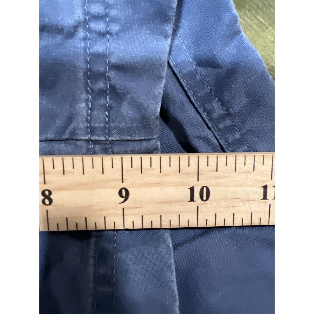 LL Bean Mens 44 Comfort Waist Cargo Shorts Faded Blue Stretch Outdoor Work Trail - Picture 11 of 14